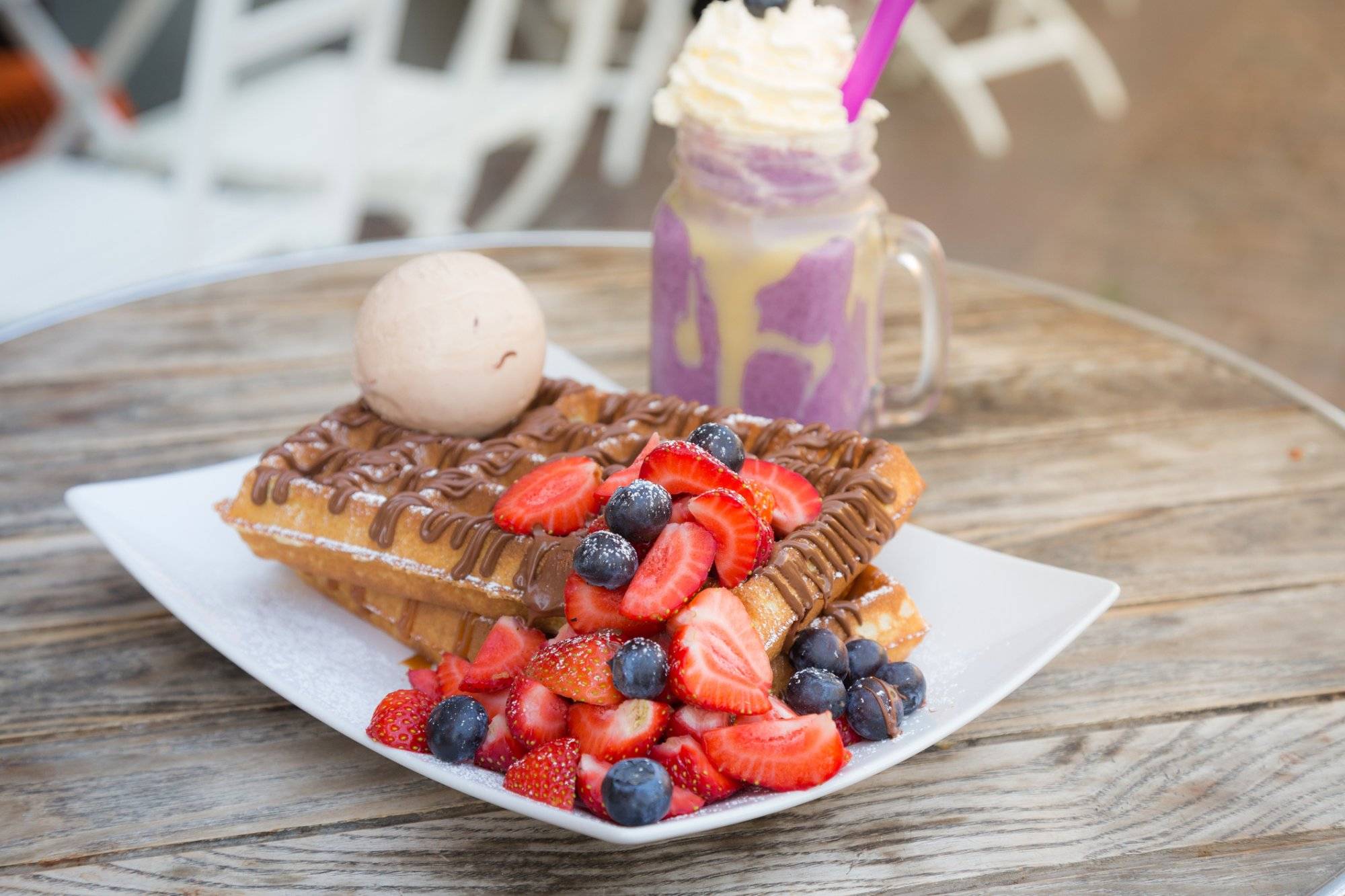 Enjoy Sweet and Savory Delights with Milkshakes & Waffles Magnolia 1 Enjoy Sweet and Savory Delights with Milkshakes & Waffles Magnolia